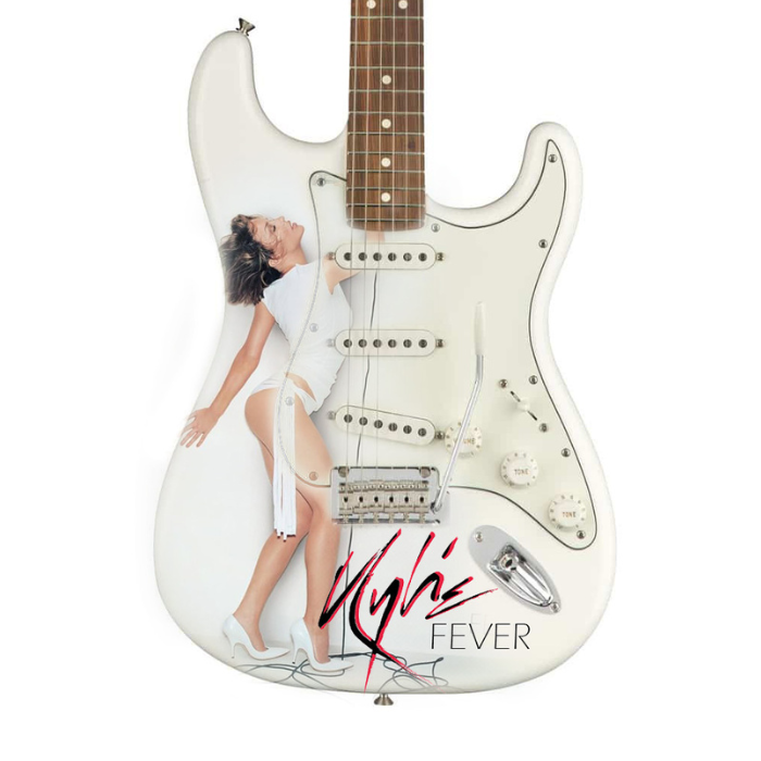 Kylie Minogue - White Hot Pants Miniature Guitar