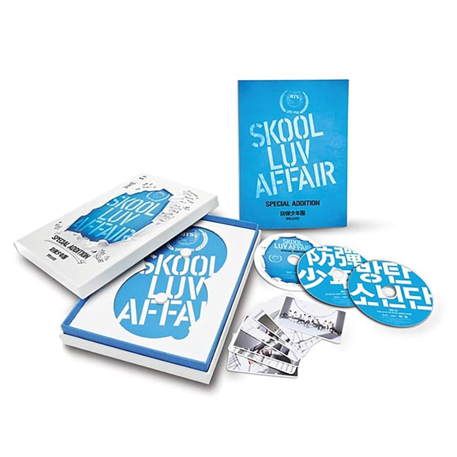 BTS - Skool Luv Affair (Special Addition) CD + 2DVD (K-Pop Edition)