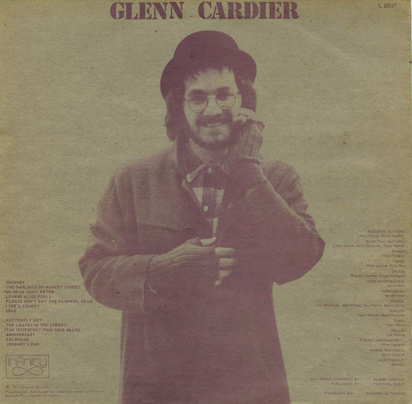 Glenn Cardier - Only When I Laugh Vinyl LP (Used)