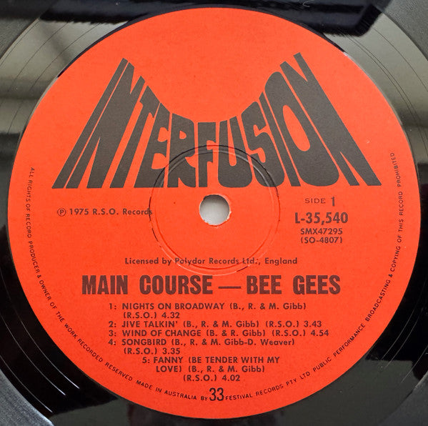 Bee Gees - Main Course Vinyl LP (Used)