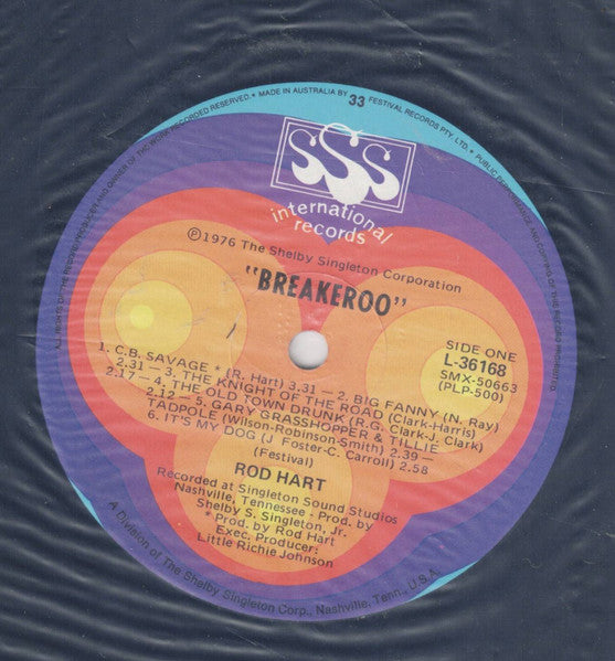 Rod Hart - Breakeroo! Vinyl LP (Used)