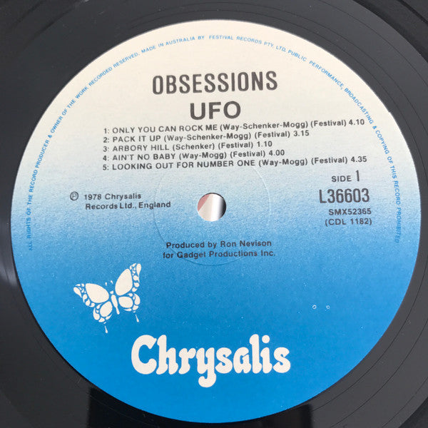 UFO - Obsession Vinyl LP (Used)