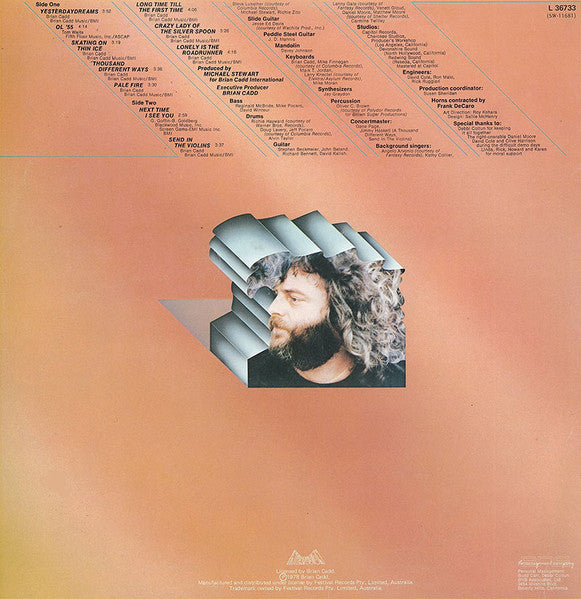 Brian Cadd - Yesterdaydreams Vinyl LP (Used)