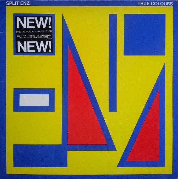 Split Enz - True Colours Laser Etched Vinyl LP (Used)