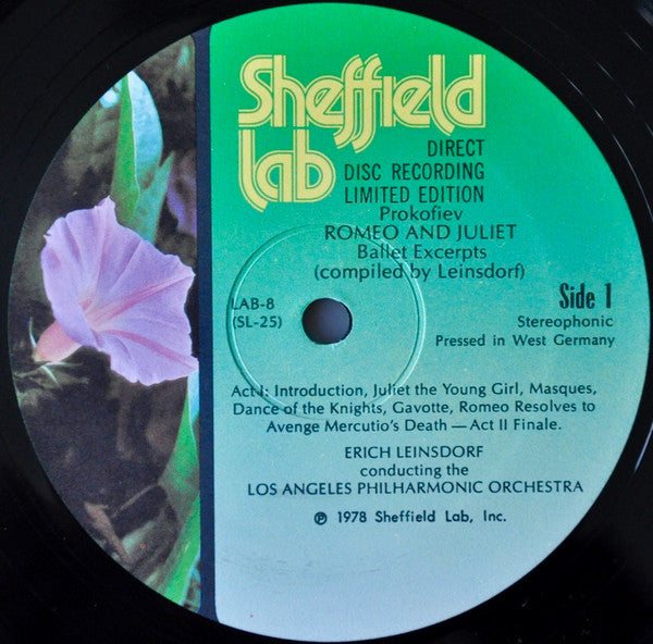Prokofiev - Romeo And Juliet (Ballet Excerpts) Limited Edition Vinyl LP (Used)