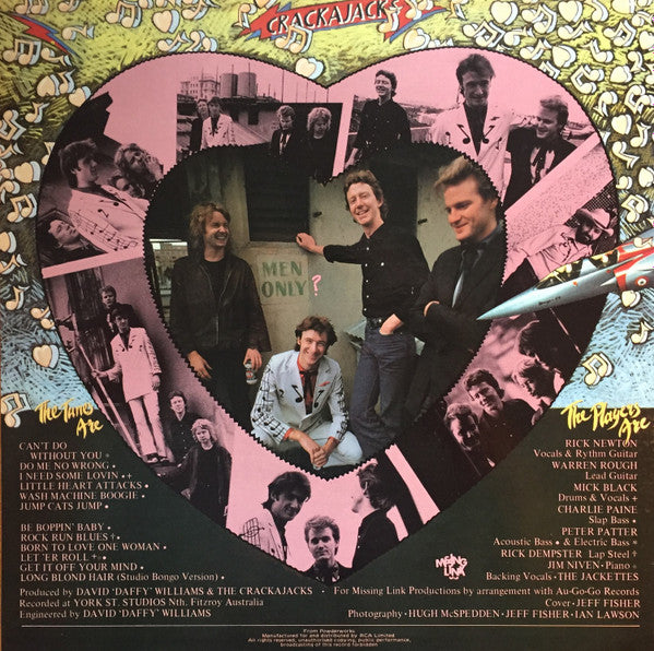 Crackajacks - Little Heart Attacks Vinyl LP (Used)