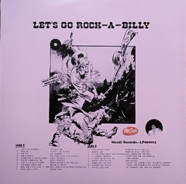 Various Artists - Let's Go Rock-A-Billy Vinyl LP (Used)