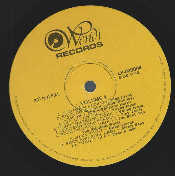 Various Artists - Too Much Rockin Vinyl LP (Used)