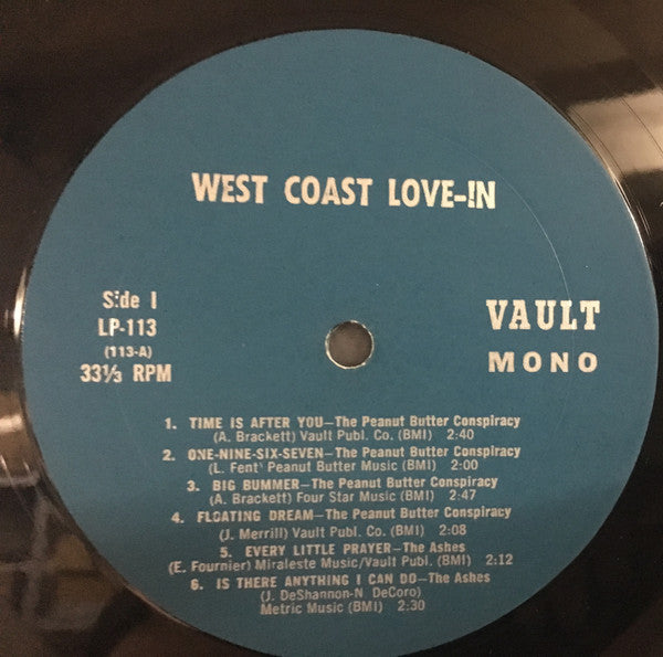 Various Artists - West Coast Love-In Vinyl LP (Used)