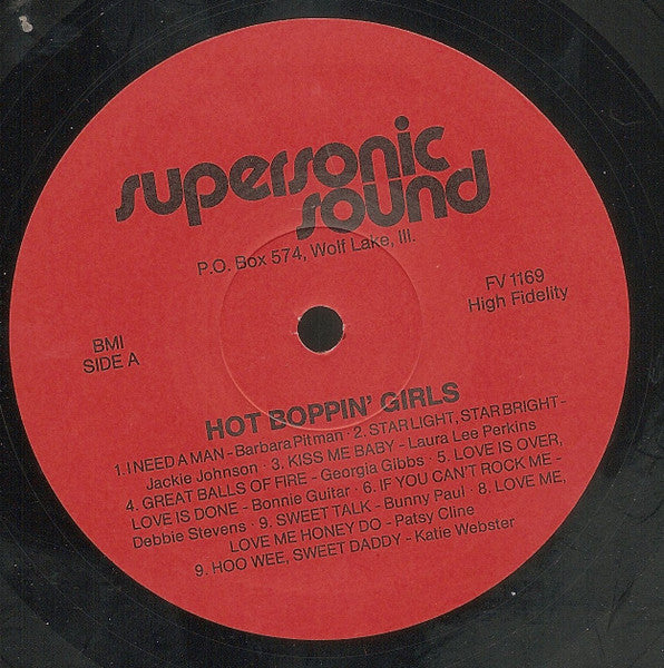 Various Artists - Hot Boppin' Girls Vinyl LP (Used)