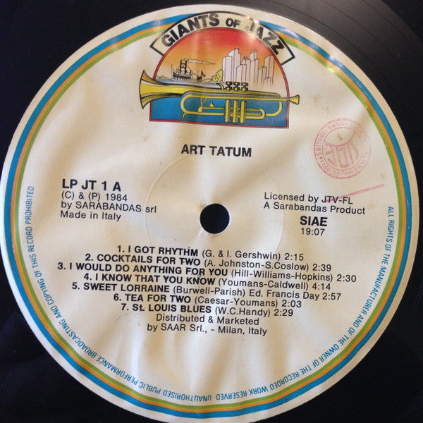 Art Tatum - Art Tatum Vinyl LP (Used)
