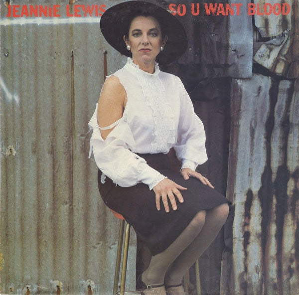 Jeannie Lewis - So U Want Blood Vinyl LP (Used)