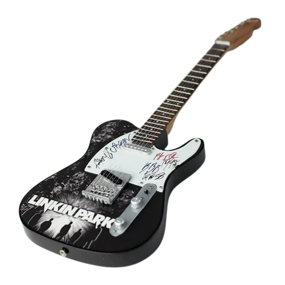 Linkin Park - Monochrome Miniature Guitar