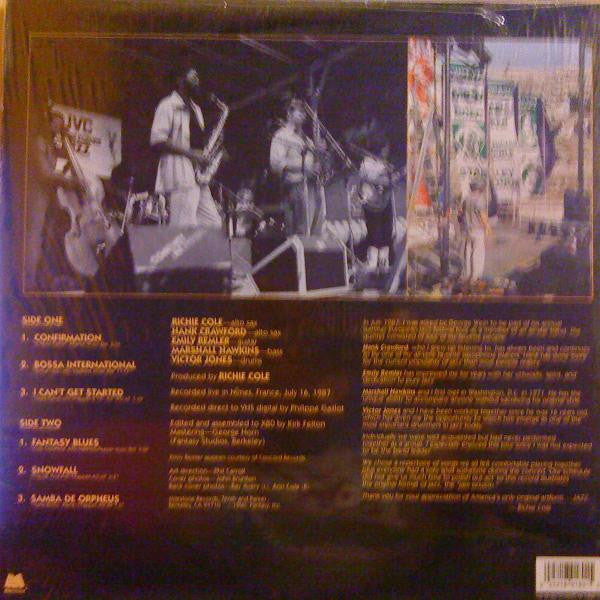 Richie Cole & Hank Crawford - Bossa International Vinyl LP (Used)