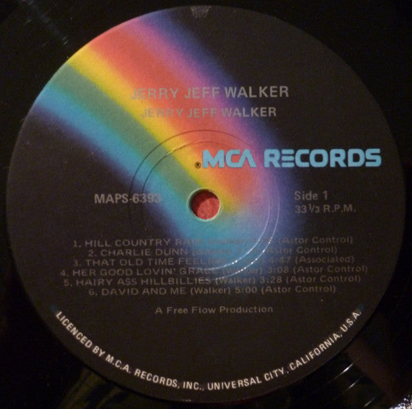 Jerry Jeff Walker - Jerry Jeff Walker Vinyl LP (Used)