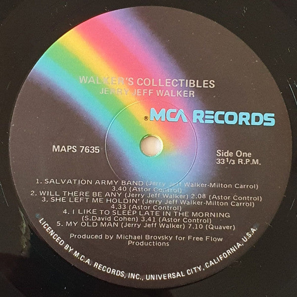 Jerry Jeff Walker - Walker's Collectibles Vinyl LP (Used)