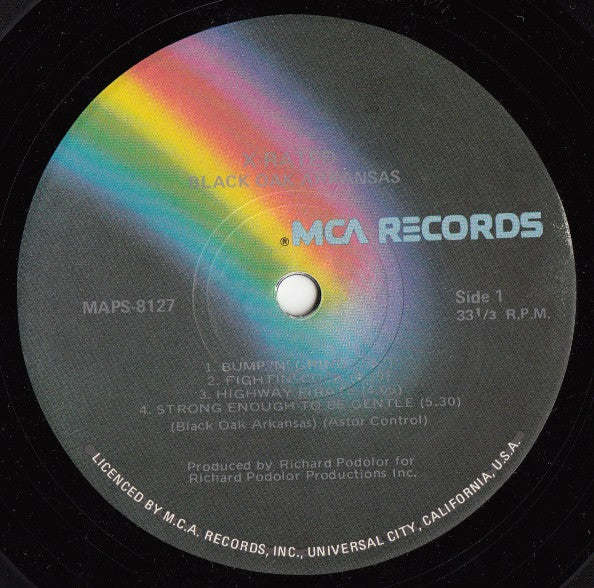 Black Oak Arkansas - X-Rated Vinyl LP (Used)