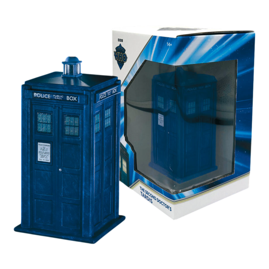 Doctor Who - The Second Doctor's TARDIS 1:21 Scale Polyresin Replica