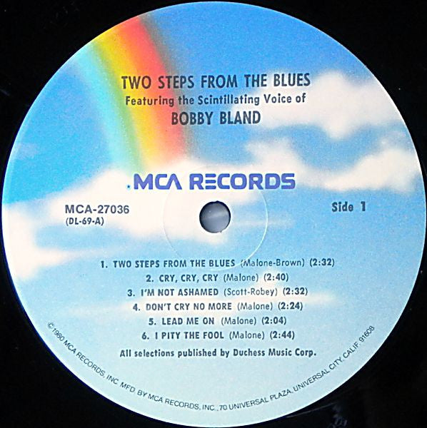 Bobby Bland - Two Steps From The Blues Vinyl LP (Used)