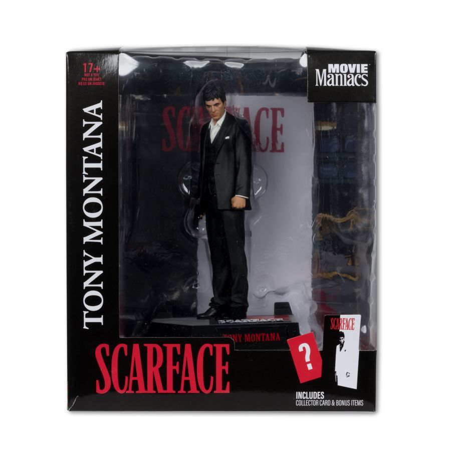 Scarface - Tony Montana Movie Maniacs 6" Figure