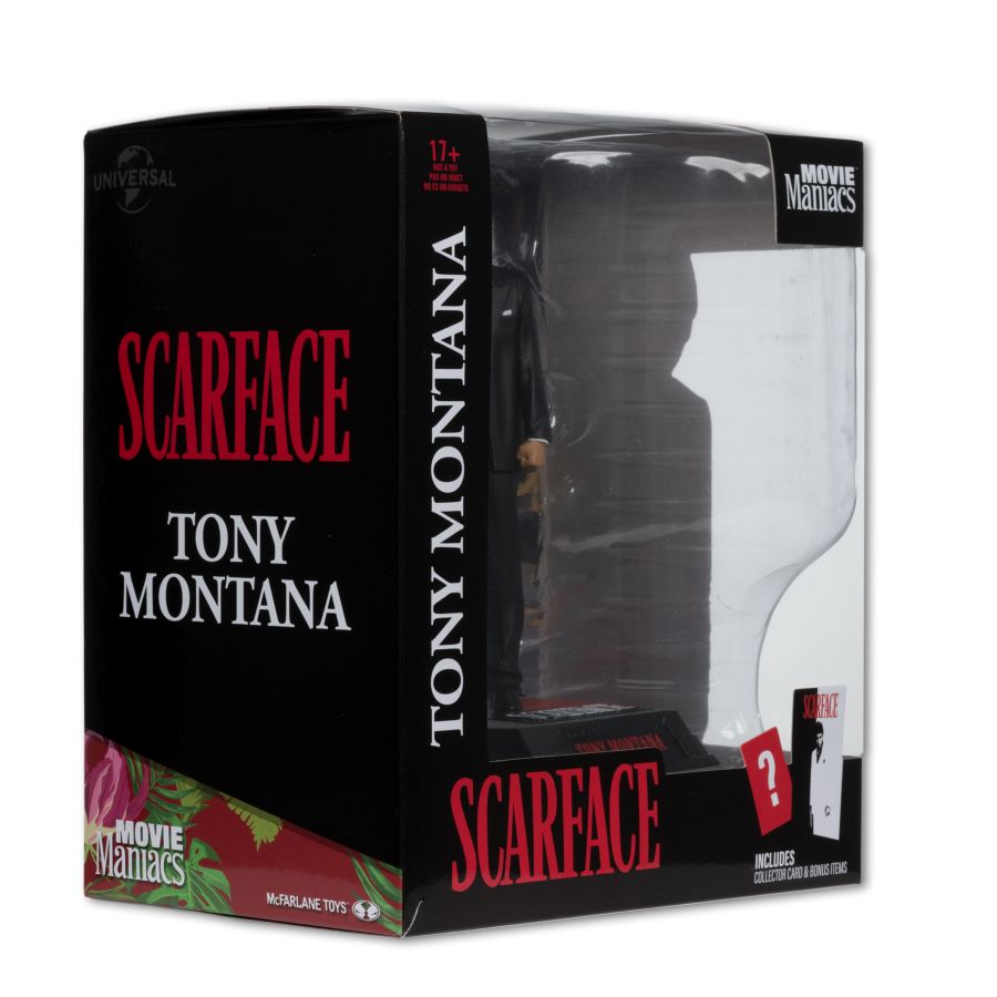 Scarface - Tony Montana Movie Maniacs 6" Figure