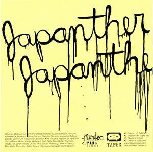Japanther - The Operating Manual For Life Here On Earth Limited Edition Vinyl LP (Used)