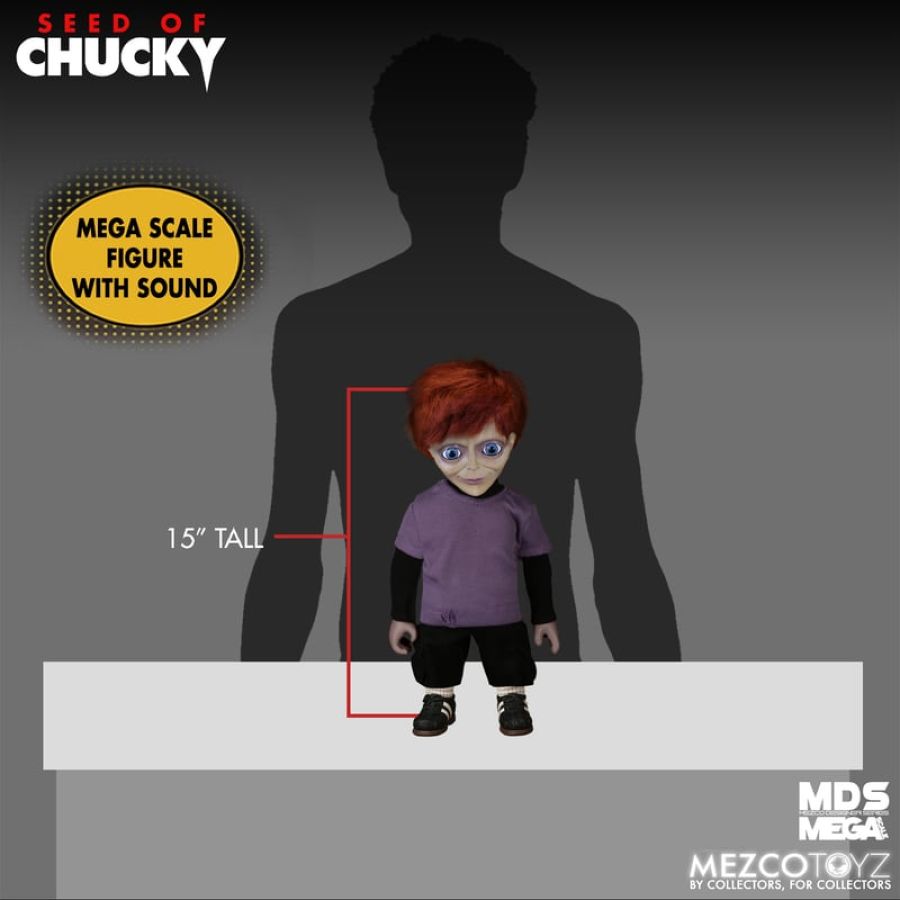 Child's Play 5: Seed of Chucky - Glen Mega Scale Action Figure with Sound