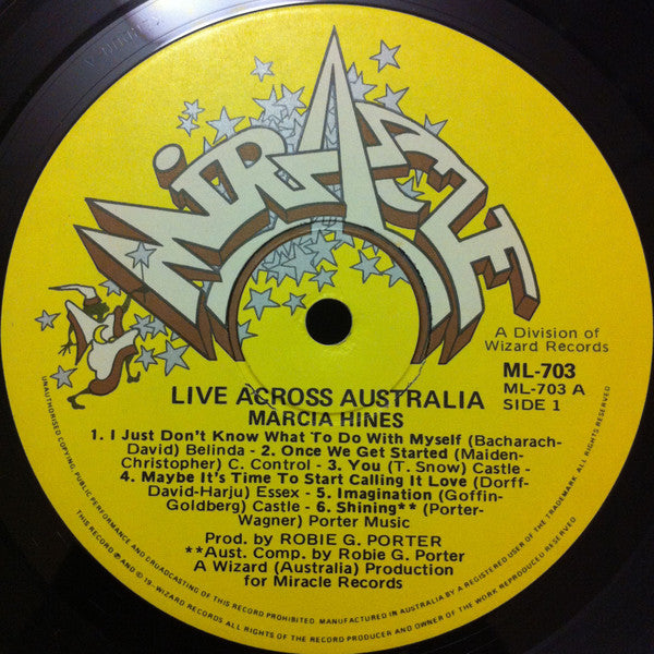Marcia Hines - Live Across Australia Vinyl Gatefold 2LP (Used)