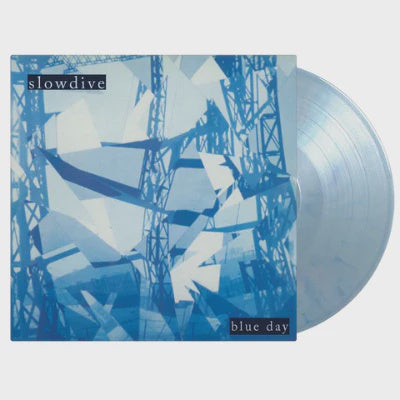 Slowdive - Blue Day Blue/White Marbled Vinyl LP