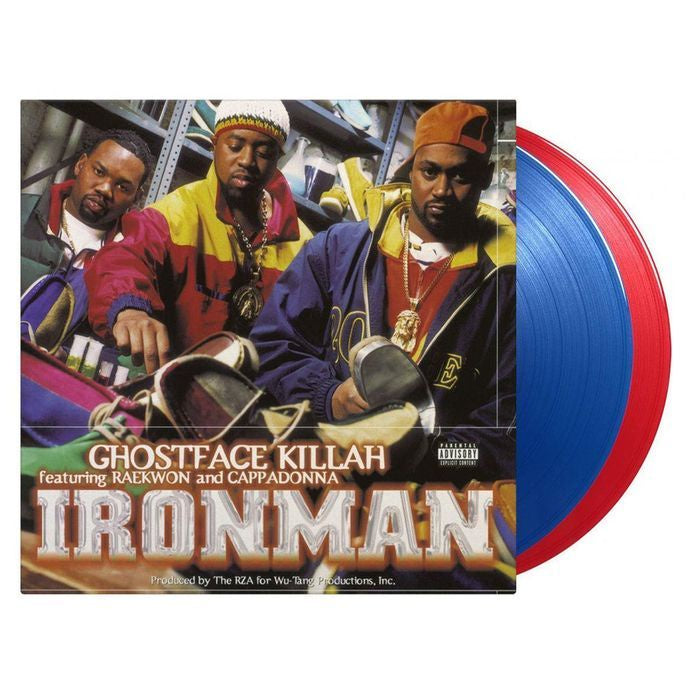 Ghostface Killah - Ironman 25th Anniversary Red/Blue Coloured Vinyl 2LP