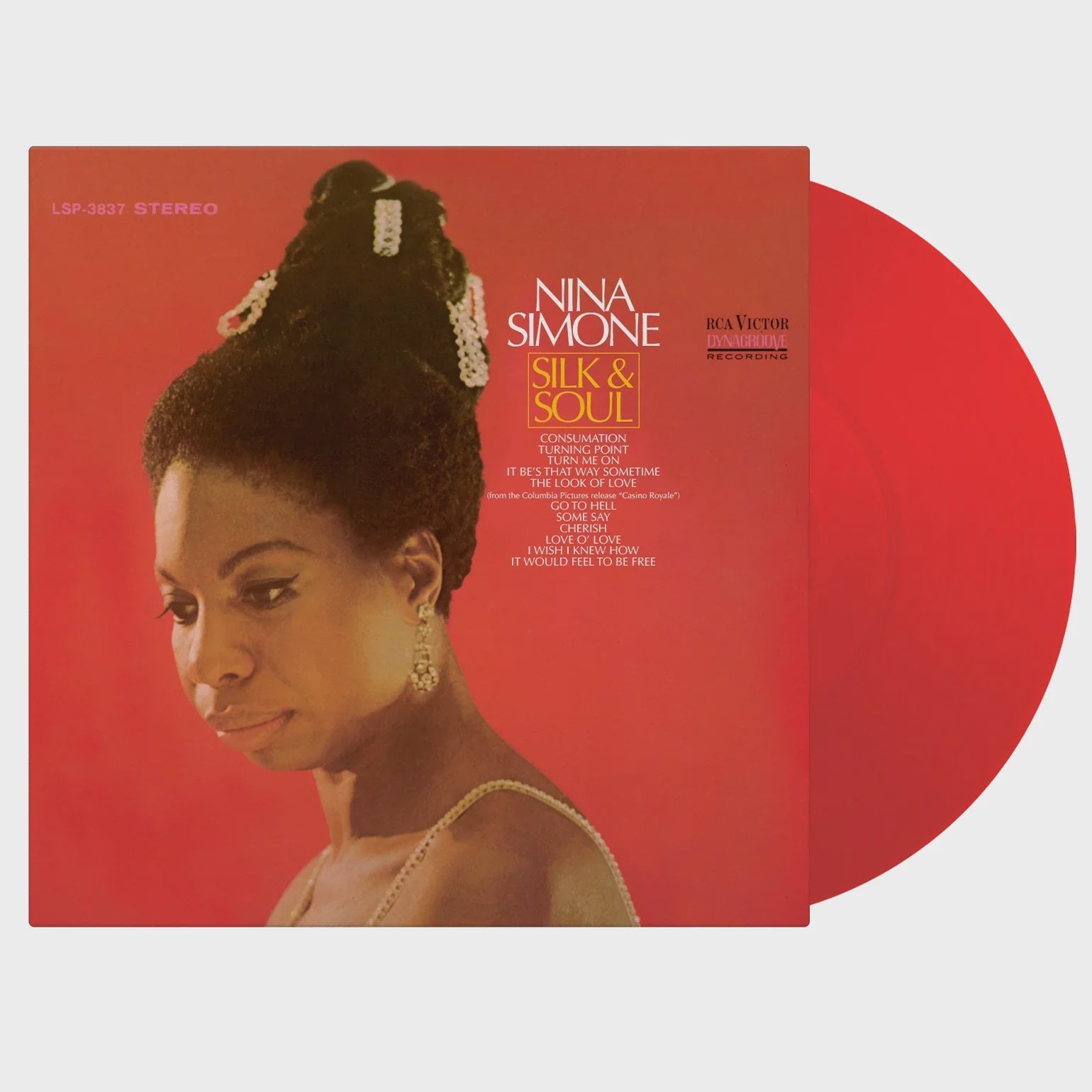 Nina Simone - Silk & Soul Translucent Red Coloured Vinyl LP