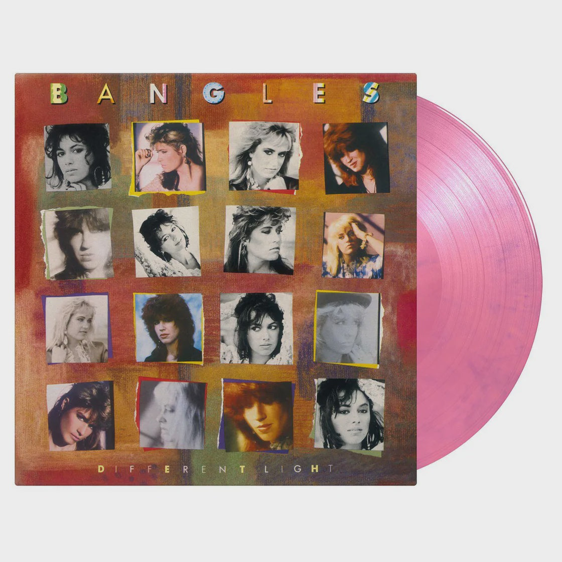 Bangles - Different Light Pink/Purple Marble Coloured Vinyl LP