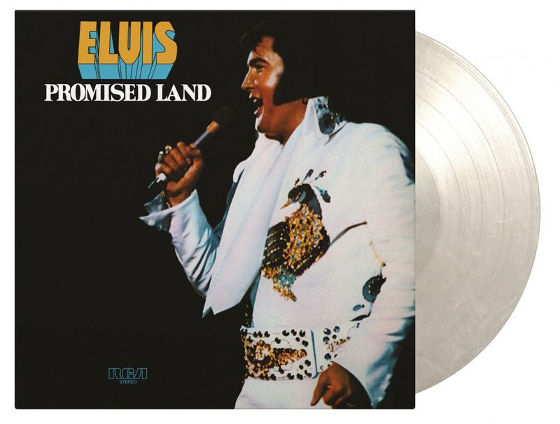 Elvis Presley - Promised Land Transparent/White Marbled Coloured Vinyl LP