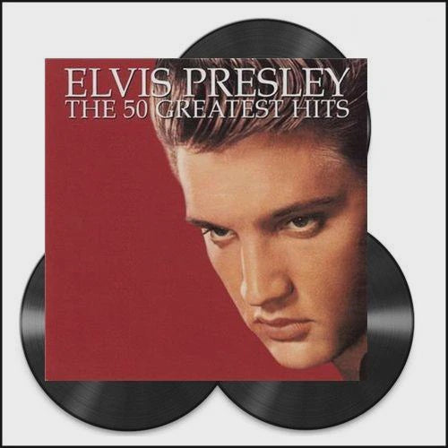 Elvis Presley - The 50 Greatest Hits Vinyl 3LP