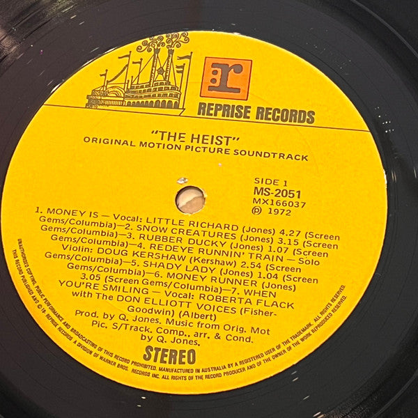Soundtrack - The Heist: Original Soundtrack Vinyl LP (Used)
