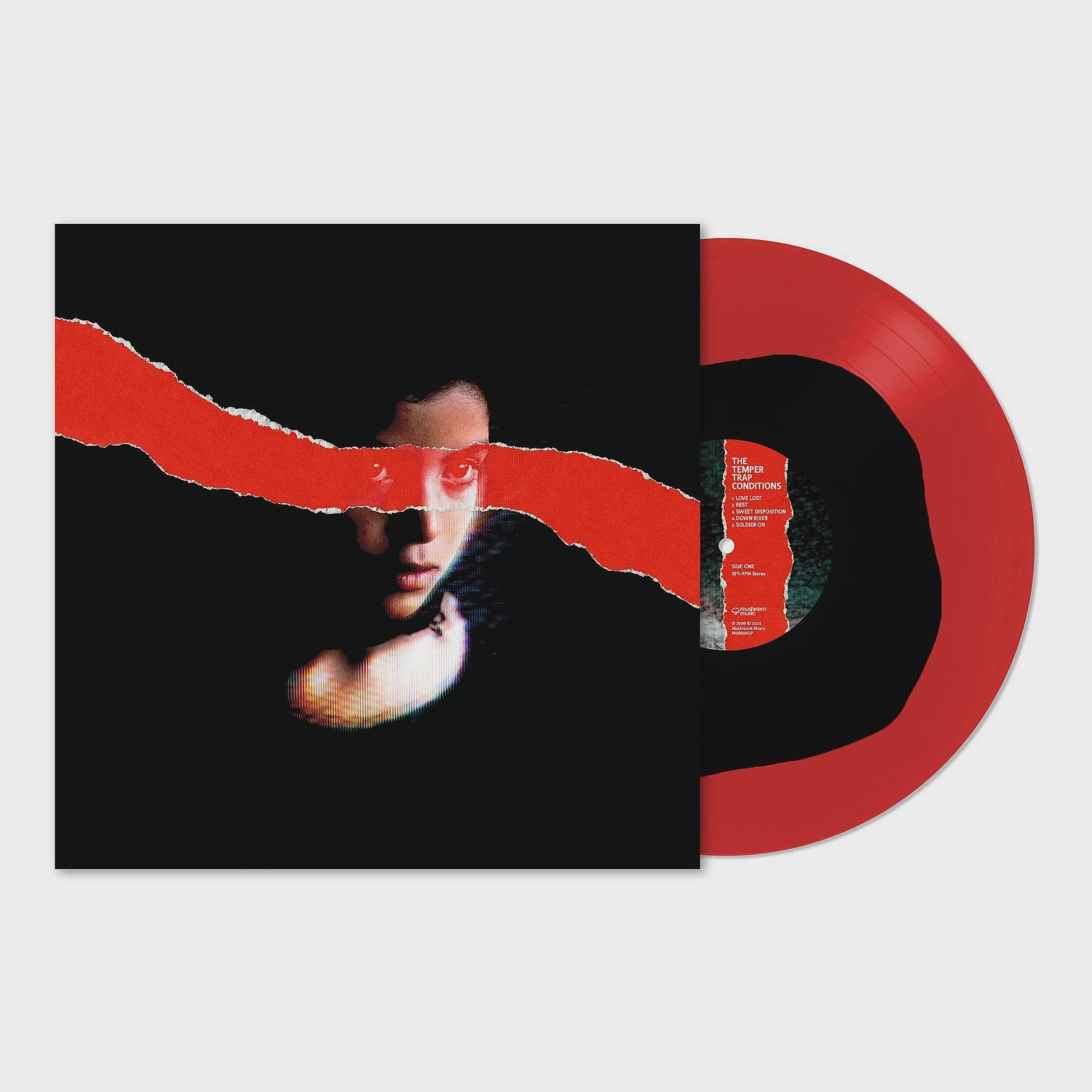 Temper Trap - Conditions 15th Anniversary Red Coloured Vinyl LP