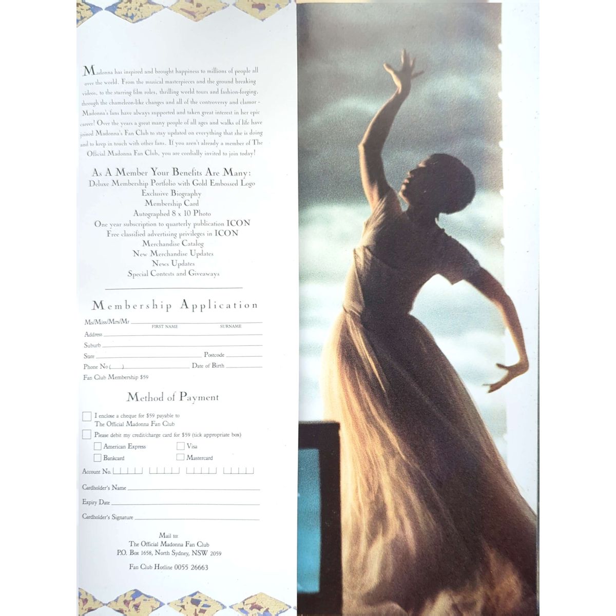 Madonna - Girlie Show Original 1993 Concert Tour Program