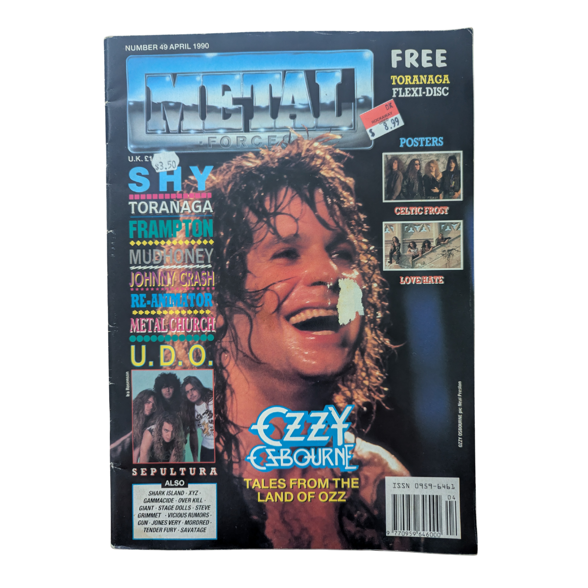 Metal Force - #49 April 1990 Vintage Magazine