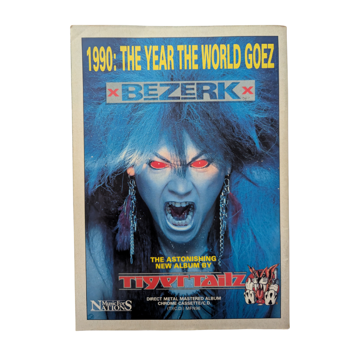 Metal Force - #49 April 1990 Vintage Magazine