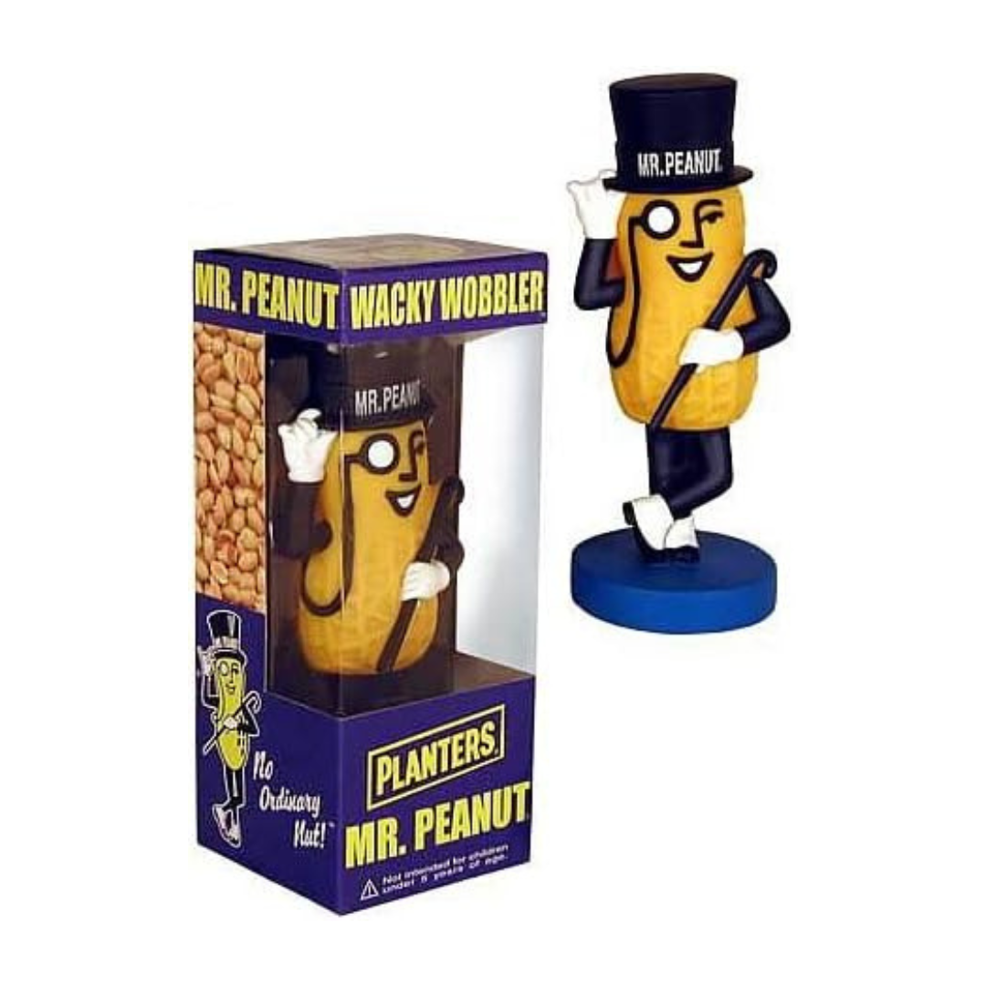 Mr Peanut - Mr Peanut Wacky Wobbler Figure