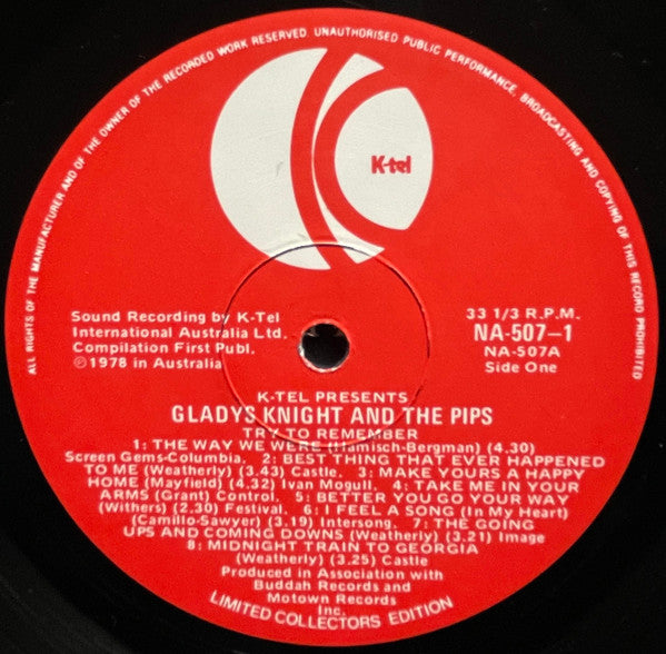 Gladys Knight & The Pips - 30 Greatest Limited Edition Vinyl 2LP (Used)