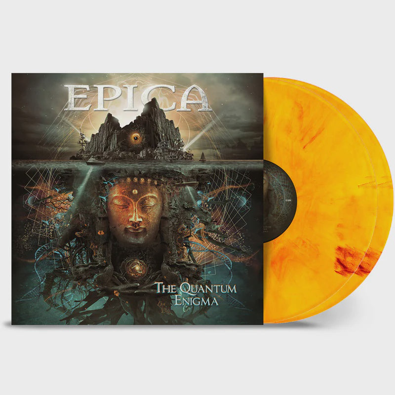 Epica - The Quantum Enigma 10th Anniversary Yellow Marbled Vinyl 2LP