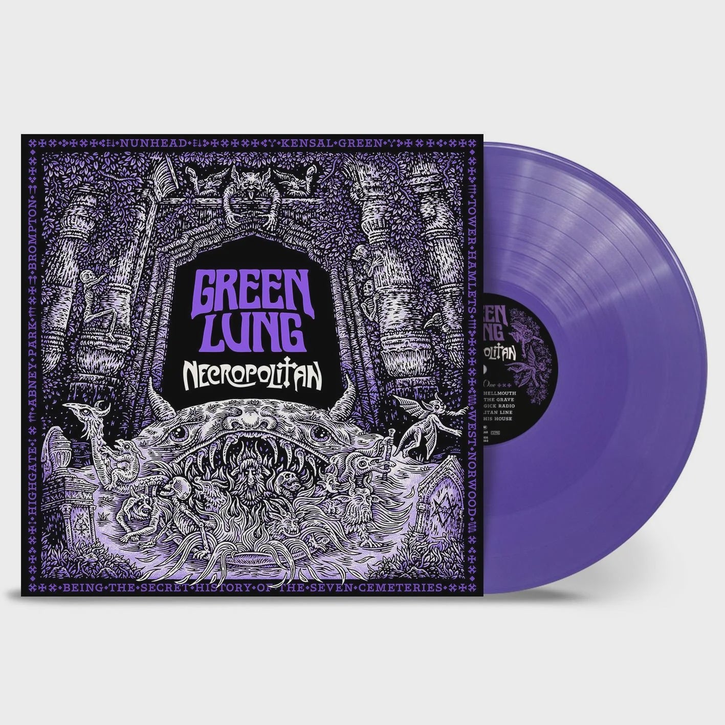 Green Lung - Necropolitan Purple Coloured Vinyl LP