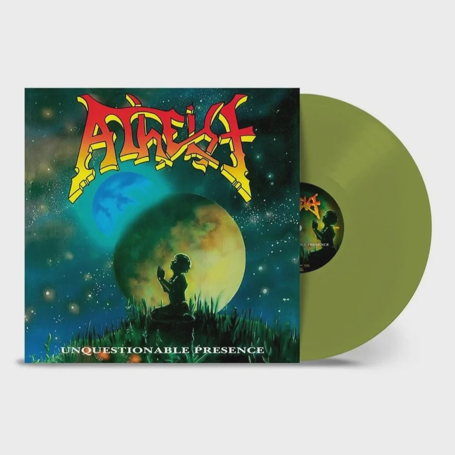 Atheist - Unquestionable Presence 35th Anniversary Edition Olive Green Coloured Vinyl LP