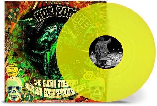 Rob Zombie - The Lunar Injection Kool Aid Eclipse Conspiracy Neon Yellow Coloured Vinyl LP