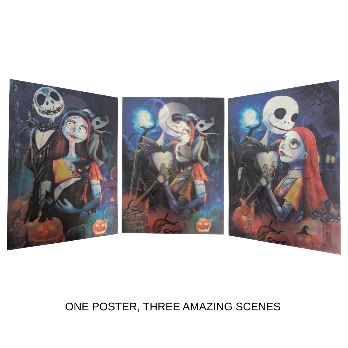 Nightmare Before Christmas - 3D Lenticular Poster