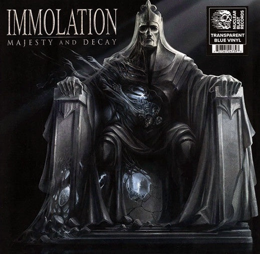 Immolation - Majesty And Decay Blue Transparent Coloured Vinyl LP (Used)