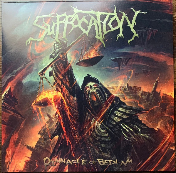 Suffocation - Pinnacle Of Bedlam Yellow/Black Corona Coloured Vinyl LP (Used)