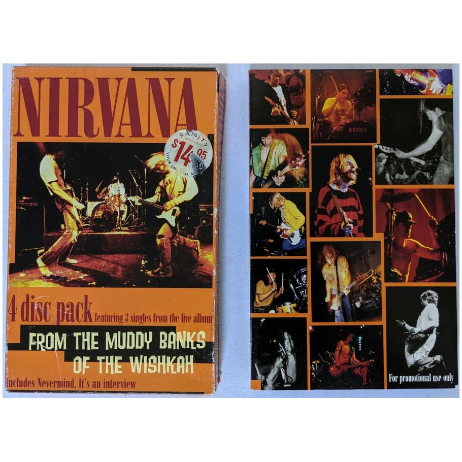Nirvana - From The Muddy Banks Of The Wishkah 4CD Rare CD