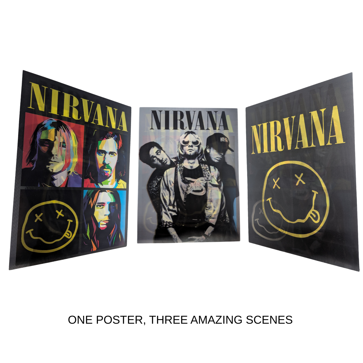 Nirvana - 3D Lenticular Poster